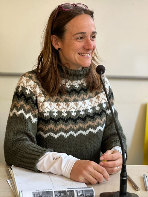 alba foto conferencia